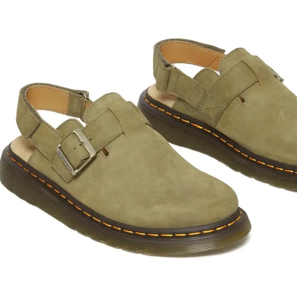 New Dr. Martens Jorge II Clog Muted Olive - Women's Size 9